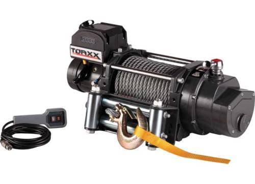Torxx Truck Winch Kit, 15,000lbs with wire fairlead