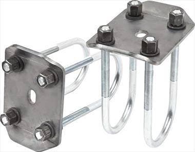 U-Bolt Flip Kit (1979 To 1983 Toyota Front Axle, 1980 To 1995 Toyota Rear Axle)