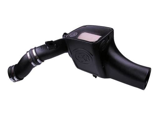S&B Air Intake Kit for Ford (2003-07) 6.0L Power Stroke (Dry Extendable, White)