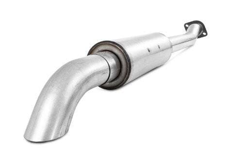 MBRP 3.5" Cat-Back Exhaust, Ford (2011-12) F-150 Raptor 6.2L CC-SB / EC-SB, Single Exit Turn Down, Aluminized