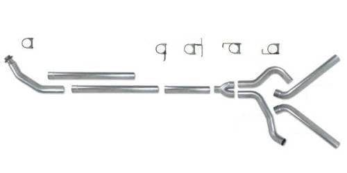 Diamond Eye 4" Turbo Back Exhaust, Dodge (1998.5-02) 2500/3500, 5.9L Cummins, Dual, T409 Stainless