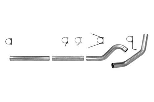 Diamond Eye 5" Cat Back Exhaust, Dodge (2004.5-07) 2500-3500, 5.9L Cummins, Single, Aluminized (No Muffler)