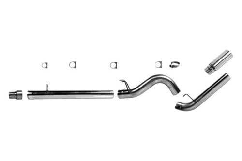Diamond Eye 5" D.P.F. Back Exhaust, Ford (2008-10) F250/F350, 6.4L Power Stroke, Single, T409 Stainless