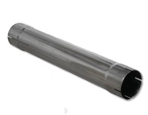 Diamond Eye 4" Muffler Delete Pipe, 27" T409 Stainless
