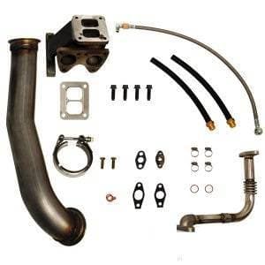 PPE GT40R Series Turbo Installation Kit, Chevy/GMC (2004.5-06) 6.6L Duramax LLY