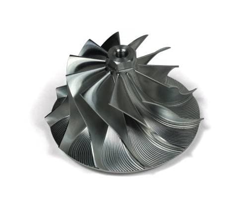 Dieselsite Wicked Wheel 2 Performance Compressor Wheel for Ford (2003-07) 6.0L Power Stroke, Garrett Powermax Turbo (GT3788VA)