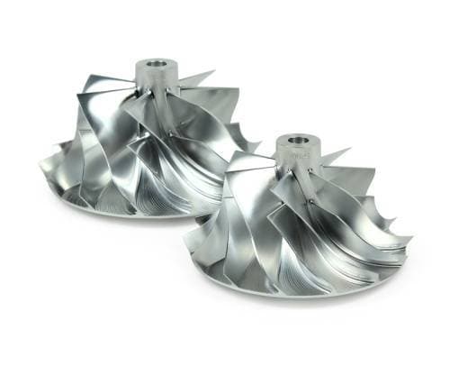 Dieselsite Wicked Wheel 2 Performance Compressor Wheels for Ford (2008-10) 6.4L Power Stroke, stock Twin Turbos (Set)