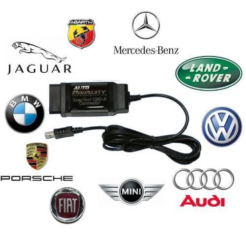 AutoEnginuity Scan Tool European Bundle  (ST06, EI07, EI10, EI11, EI13, EI16, EI17,  EI19)