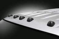 Recon Cab Roof Lights, Ford (1999-15) Ford Superduty Smoked (Amber LED Lighting)