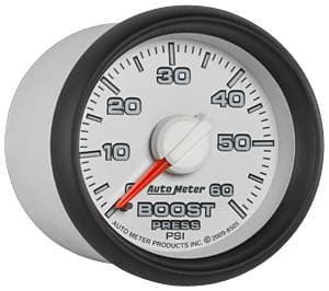 Auto Meter Dodge 3rd GEN Factory Match, Boost Pressure (8505), 60psi (Mechanical)