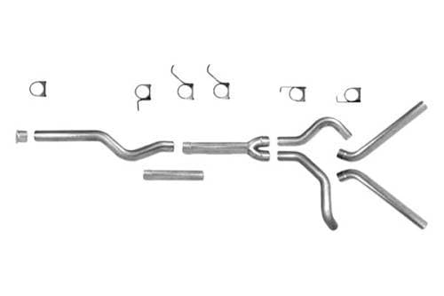 Diamond Eye 3" Cat Back Exhaust, Dodge (2009-12) 1500, 5.7L Hemi, Dual, T409 Stainless