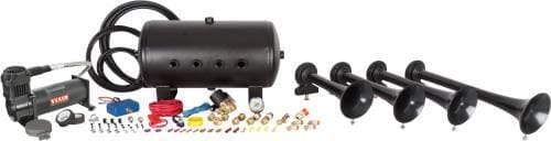 Conductor's Special 544, 5 Gallon, 200psi 444c, Train Horn Kit, Nightmare Edition