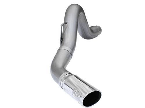 aFe Power ATLAS 5" DPF Back Exhaust for Dodge/Ram (2013-18) L6-6.7L [td] Cummins (Lear/Coil Spring Suspension), Aluminized Steel, Polished Tip