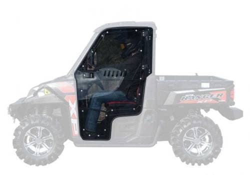 SuperATV Cab Enclosure Doors for Polaris (2013-19) Ranger (2 Door, Full Doors (Vented))