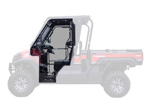 SuperATV Cab Enclosure Doors for Kawasaki (2016-26) Mule Pro (2 Door)