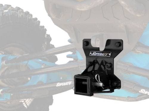 SuperATV Rear Receiver Hitch for Can-Am (2017-24) Maverick X3