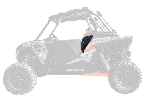 SuperATV Side Panels for Polaris (2014-23) RZR (Aluminum - Flat Black)