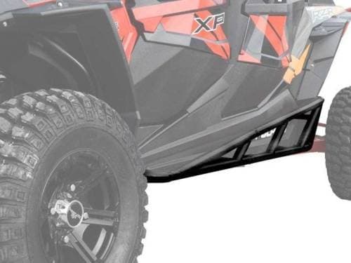 SuperATV Nerf Bars for Polaris (2014-23) RZR XP 4 1000 (4 Seater, Black)
