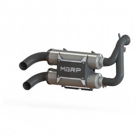 MBRP Powersports, RZR 900-900s, Performance Series Dual Slip-on (2015-20)