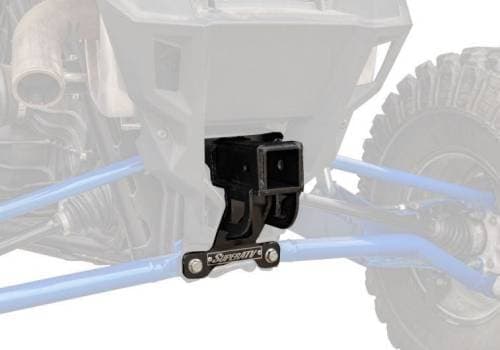 SuperATV Rear Receiver Hitch for Polaris (2020-24) RZR PRO XP