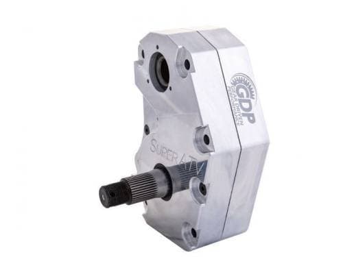 SuperATV 6" Portal Gear Lift for Honda (2017-21) Pioneer 1000 (Single Idler, 45% Gear Reduction, Billet Housing, w/out Frame Stiffener)