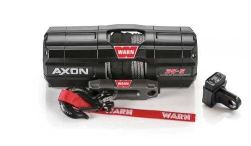 Warn AXON 35 POWERSPORT WINCH, 3500 lbs (Synthetic Rope)