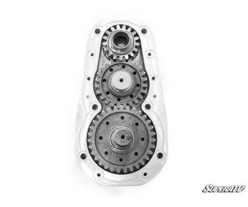 SuperATV 8" Portal Gear Lift for Polaris (2020-24) RZR PRO XP (Single Idler, w/out Big Lift Kit, Cast Housing, 45% Gear Reduction w/out Frame Stiffener)