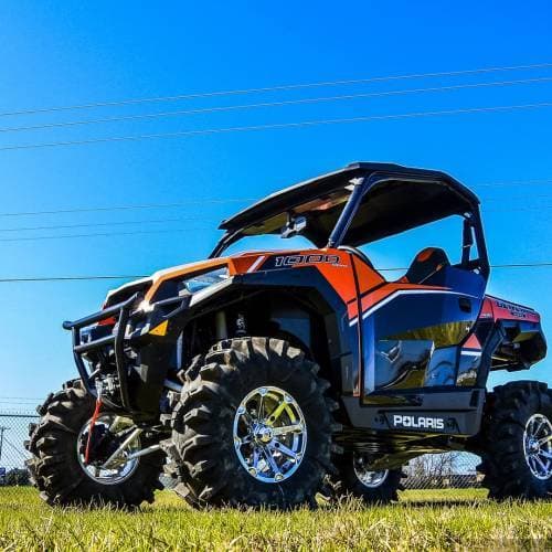 S3 POWER SPORTS, Polaris General 3" BRACKET LIFT KIT (Semi Gloss Black)