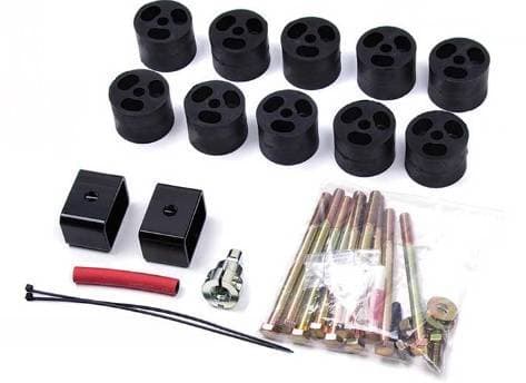 Zone Offroad 2" Body Lift Kit, Jeep JK (2007-18) Wrangler