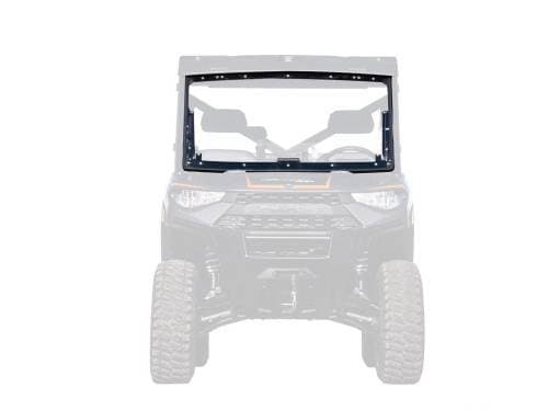 SuperATV Scratch Resistant Flip Windshield for Polaris (2018-24) Ranger XP 1000 (NorthStar Edition, Standard Cab)