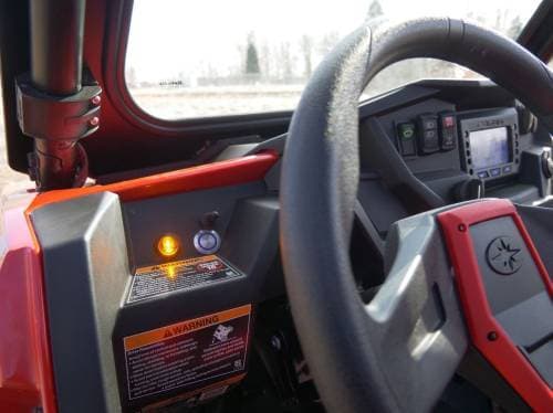 SuperATV Plug & Play Turn Signal Kit for Polaris (2017) Ranger XP 1000 (Standard Cab, Toggle Switch and Dash Horn, No LED Strip Lights)