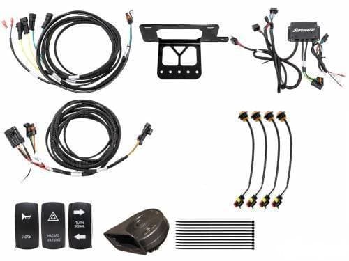 SuperATV Deluxe Plug & Play Turn Signal Kit for Yamaha (2016-24) Viking (No LED Strip Lights)