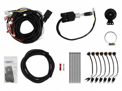 SuperATV Plug & Play Turn Signal Kit for Polaris (2013-19) Ranger XP 900 (Crew Cab, Steering Column and Attached Horn, No LED Strip LIghts)