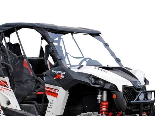 SuperATV Scratch Resistant Full Windshield for Can-Am (2013-18) Maverick
