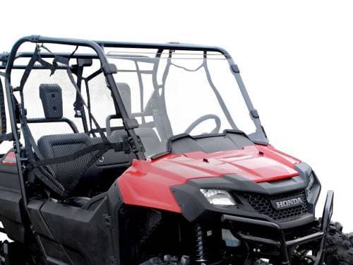 SuperATV Scratch Resistant Full Windshield for Honda (2014-24) Pioneer 700