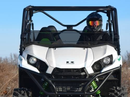 Kawasaki Teryx 750 / 800 Scratch Resistant Half Windshield (Standard Polycarbonate) Dark Tint (2016+)