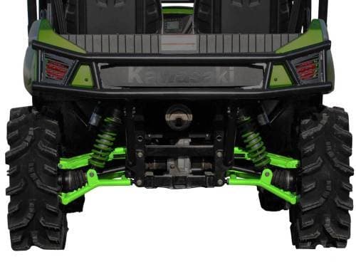 SuperATV High Clearance 1.5" Rear Offset A-Arms for Kawasaki (2012-26) Teryx, (Green)