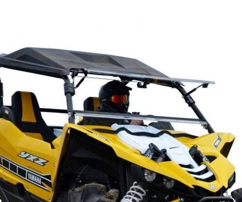 SuperATV Scratch Resistant Flip Windshield for Yamaha (2016-18) YXZ