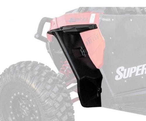 SuperATV Fender Flares for Polaris (2016-21) RZR XP Turbo (FRONT ONLY)