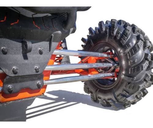 SuperATV Billet Aluminum Radius Arms for Can-Am (2017-24) Maverick X3 (Complete Kit (6 rods), 72 inch Wide)