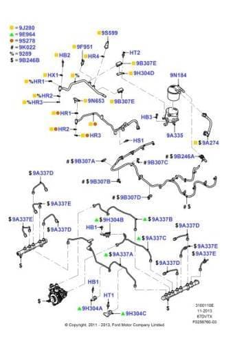 Ford Motorcraft Fuel System Contamination Repair Kit, Ford (2020-22) F-250, F-350, F-450, F-550 & (21-23) F-650, F-750  6.7L Power Stroke