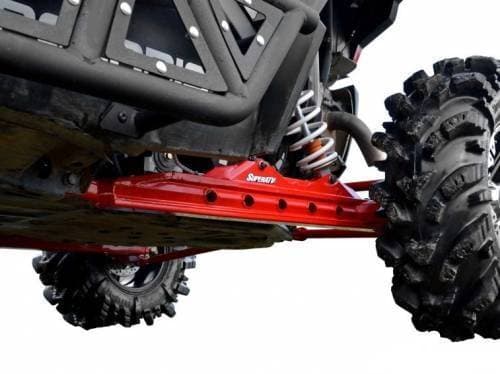 SuperATV Rear Trailing Arms for Polaris (2014-23) RZR XP 1000 (Red)