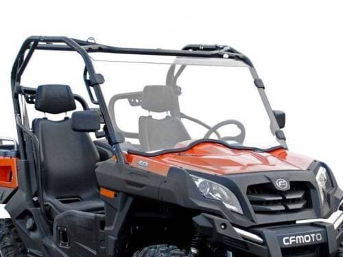SuperATV Scratch-Resistant Full Windshield for CFMOTO (2014-24) UForce 800