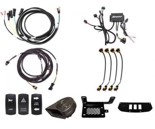SuperATV Deluxe Plug & Play Turn Signal Kit for Can-Am (2013-18) Maverick (No LED Strip Lights)