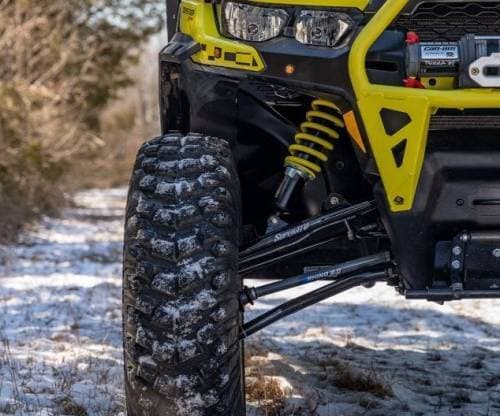 SuperATV High Clearance 2" Forward Offset A Arms for Can-Am (2018-24) Defender HD10 (Without Ball Joints)