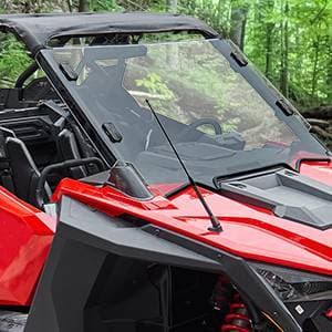 APEX Scratch Resistant Full Windshield, Polaris RZR PRO XP / 4 (2020) Clear