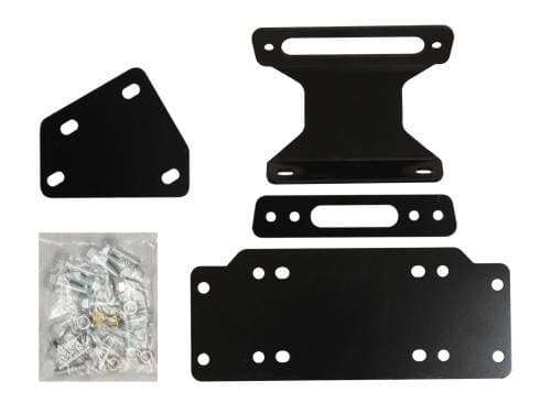 SuperATV Winch Mounting Plate for Yamaha (2014-24) Viking (No Winch)