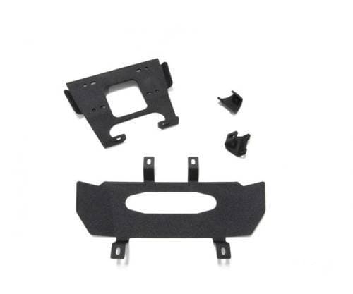 SuperATV Winch Mounting Plate for Polaris (2019-24) RZR XP Turbo
