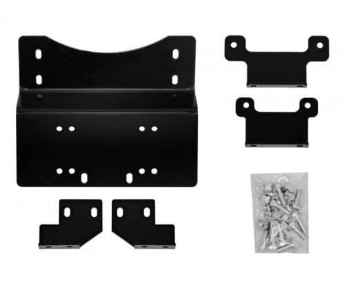 SuperATV Winch Mounting Plate for Honda (2014-24) Pioneer 700 (No Winch)