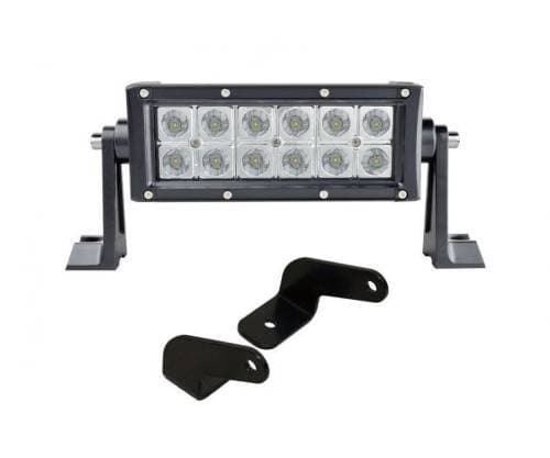 SuperATV 6" Combination Spot / Flood Light Bar (w/ Low Profile Bracket (Universal))